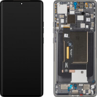 Motorola XT2407 Edge 50 Display mit Rahmen Grau