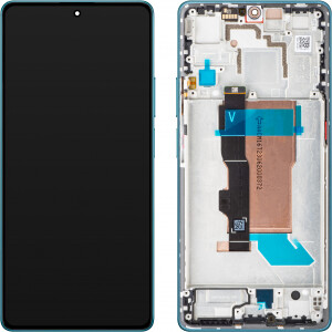 Xiaomi Poco F5 Display mit Rahmen Grün