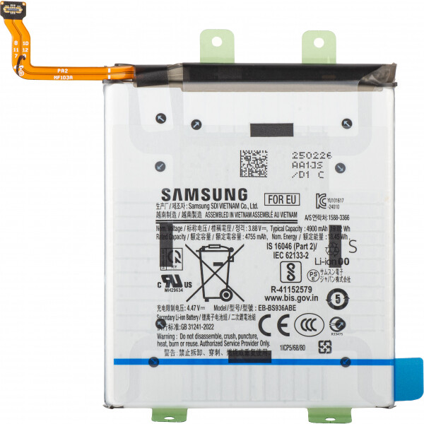 Samsung S936B Galaxy S25 Plus Battery 4900mAh EB-BS936ABE