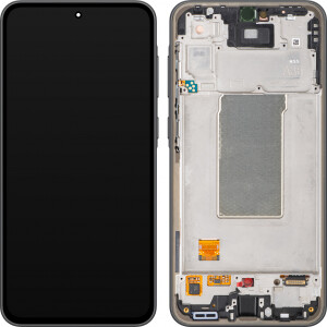 Samsung A366B Galaxy A36 Display mit Rahmen Schwarz