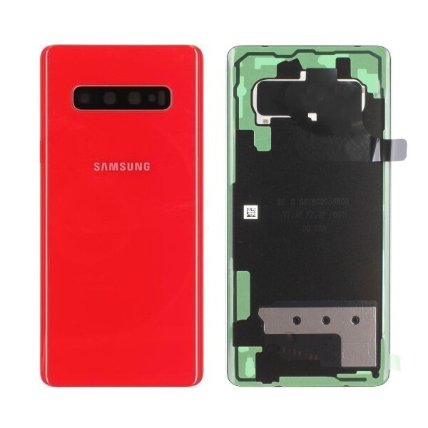 Samsung G975F Galaxy S10 Plus Backcover Akkudeckel Rot (Cardinal Red)