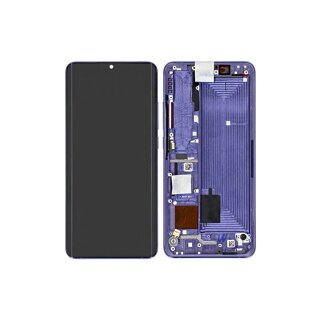 Xiaomi Mi Note 10 Lite Display mit Rahmen Violett