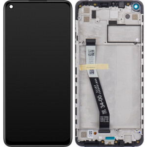 Xiaomi Redmi 10X 4G / Note 9 Display mit Rahmen Grau
