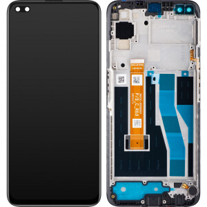 Realme 6 Pro Display mit Rahmen Schwarz