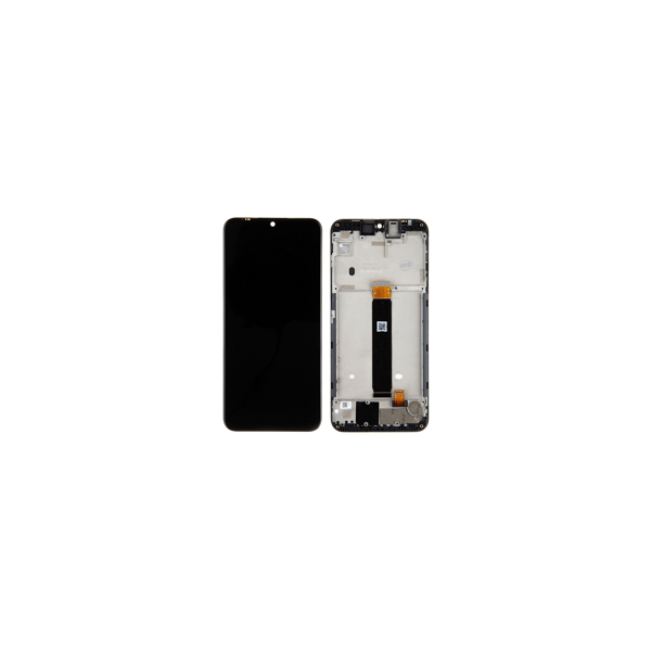 Motorola XT2025 Moto E6 Plus Display mit Rahmen schwarz