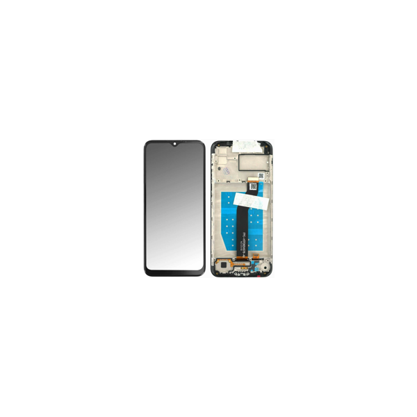 Motorola XT2055 Moto G8 Lite Display mit Rahmen Schwarz