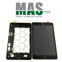 Samsung T550 Galaxy Tab A Display with frame black