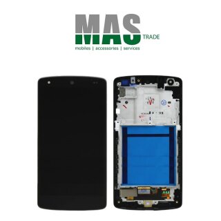LG D821 (D820) Nexus 5 Touchscreen / LCD / Rahmen Display Schwarz