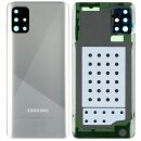 Samsung A515F Galaxy A51 Backcover Akkudeckel Silber