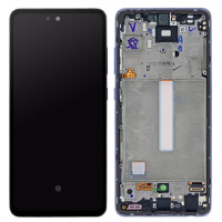 Samsung A525F / A526B Galaxy A52 Display with frame violet