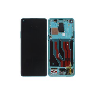 OnePlus 8 Touchscreen / LCD Display with frame glacial green