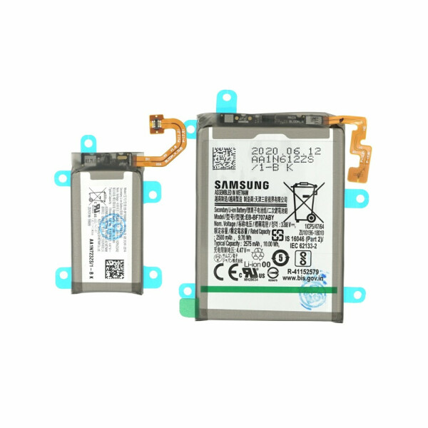 Samsung F707B Galaxy Z Flip 5G Main + Sub Battery 3300mAh EB-BF707ABY + EB-BF708ABY