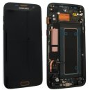 Samsung G935F Galaxy S7 Edge Display mit Rahmen Schwarz...