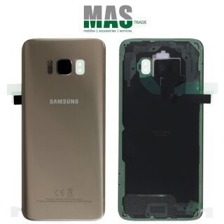 Samsung G950F Galaxy S8 Backcover Akkudeckel Gold
