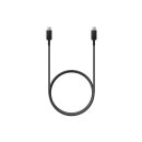 Samsung USB Typ-C auf Typ-C Data cable black EP-DN975BBE blister