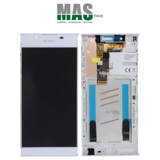 Sony G3311 Xperia L1 Touchscreen / LCD / Rahmen Display Weiß
