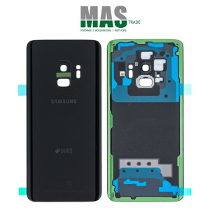 Samsung G960F Galaxy S9 Backcover Akkudeckel Duos Schwarz