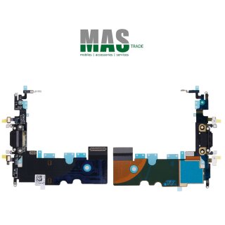 Charging Port flex cable black for iPhone 8