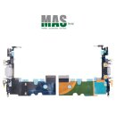 Charging Port Flex Cable Silver for iPhone 8