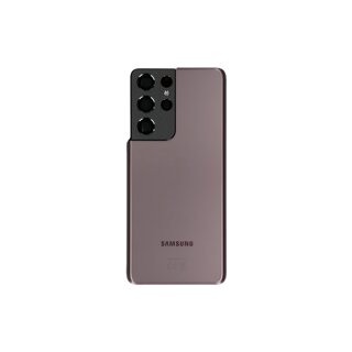 Samsung G998B Galaxy S21 Ultra Backcover Akkudeckel Phantom Brown