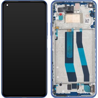 Xiaomi 11 Lite 5G NE / Mi 11 Lite 4G / Mi 11 Lite 5G Display mit Rahmen Blau