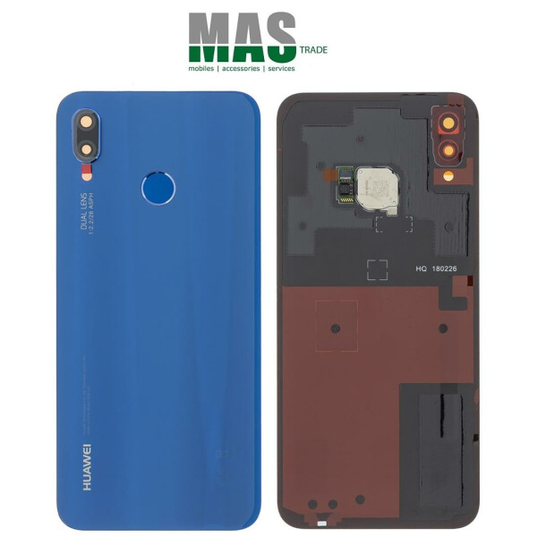 Huawei P20 Lite Backcover Akkudeckel Blau