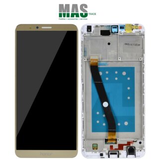 Display with frame gold for Huawei Honor 7x