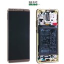 Huawei Mate 10 Pro Display with frame and battery brown