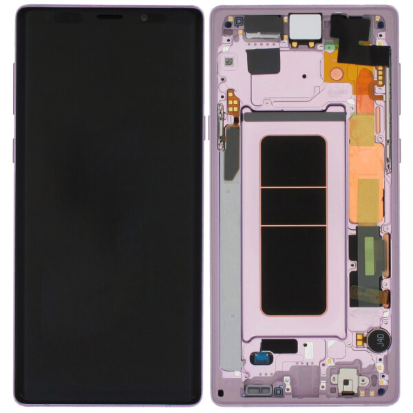 Samsung N960F Galaxy Note 9 Display with frame lavender purple
