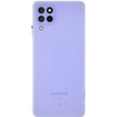 Samsung A225F Galaxy A22 Backcover Akkudeckel Violett