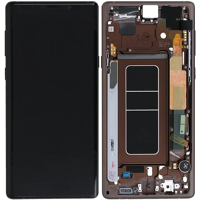 Samsung N960F Galaxy Note 9 Display with frame metallic copper