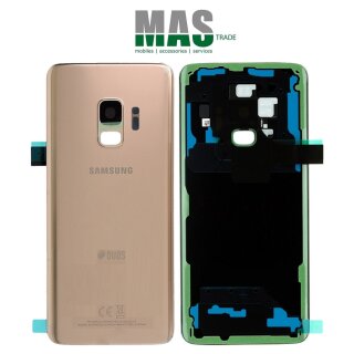Samsung G960F Galaxy S9 Backcover Akkudeckel Duos Sunrise Gold