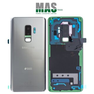 Samsung G965F Galaxy S9 Plus Duos Backcover Akkudeckel Grau