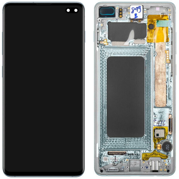 Samsung G975F Galaxy S10 Plus Display mit Rahmen Blau