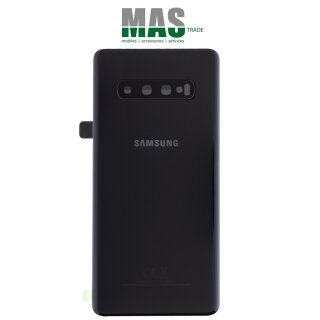 Samsung G975F Galaxy S10 Plus Backcover Akkudeckel Schwarz (Prism Black)