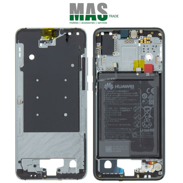 Huawei P20 Main Frame with battery blue