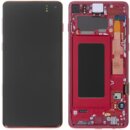 Samsung G973F Galaxy S10 Display with frame red