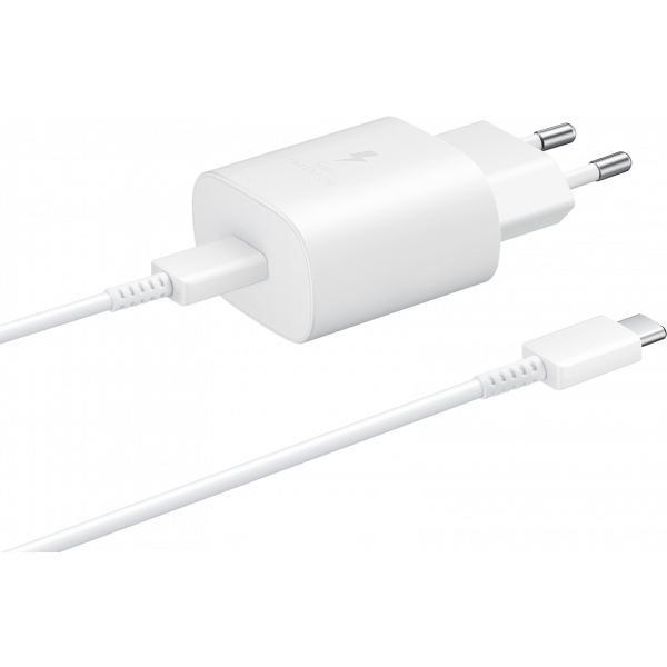 Samsung Super Fast Charger with USB Type-C cable 25W EP-TA800 white retail