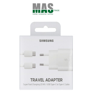 Samsung Super Fast Charger with USB Type-C cable 25W...
