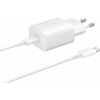 Samsung Super Fast Charger with USB Type-C cable 25W EP-TA800 white retail