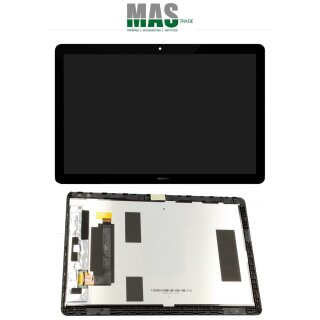 Huawei MediaPad T5 10.1 Display mit Rahmen Schwarz