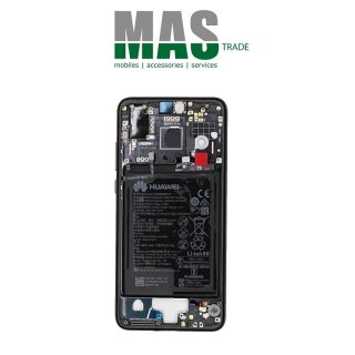 Huawei P20 Middle frame with battery black