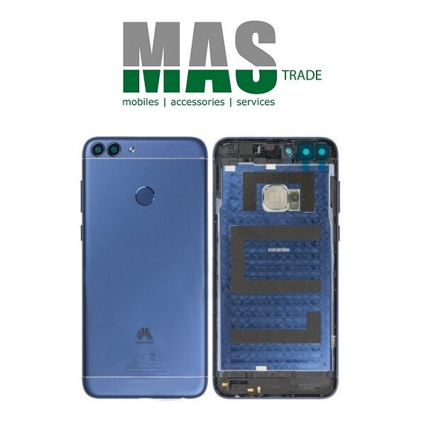 Huawei P Smart Backcover Akkudeckel mit Fingerprint Blau