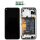 Huawei P40 Lite Display with frame and battery midnight black