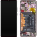 Huawei P30 Pro Display with frame and battery misty lavender
