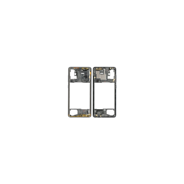 Samsung A715F Galaxy A71 middle frame prism crush black