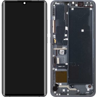 Xiaomi Mi Note 10 / Note 10 Pro Display with frame black