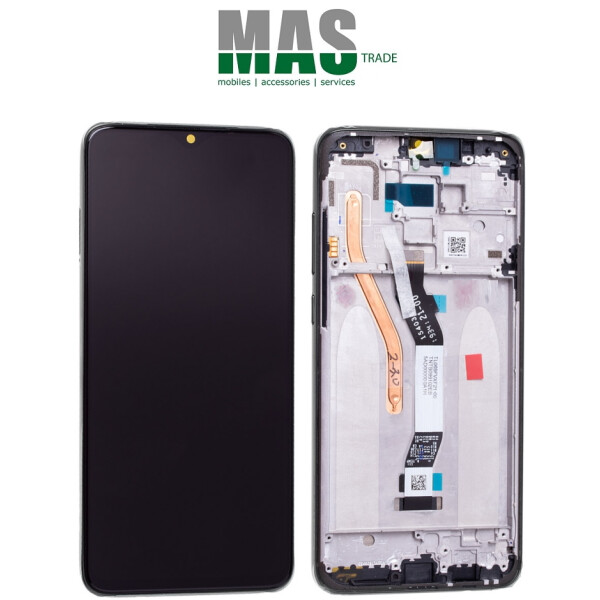 Xiaomi Redmi Note 8 Pro Display with frame black