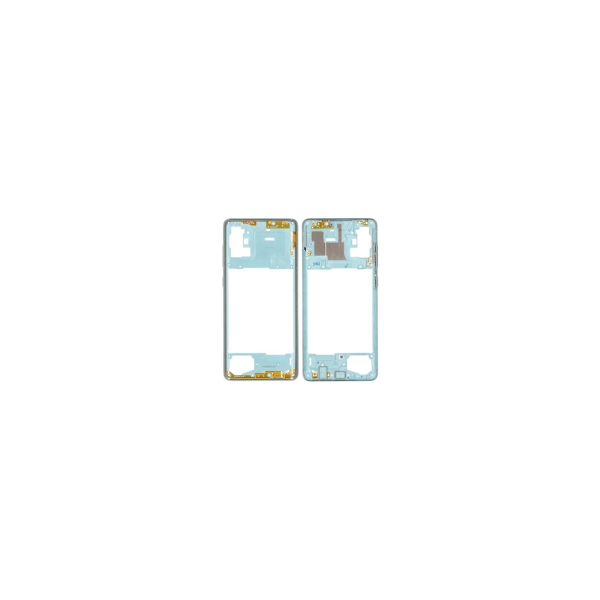 Samsung A715F Galaxy A71 middle frame blue