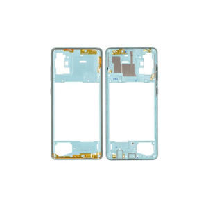 Samsung A715F Galaxy A71 middle frame blue